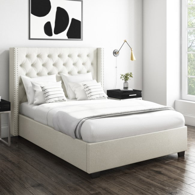 Chesterfield WingBack Bed – BedsByUs